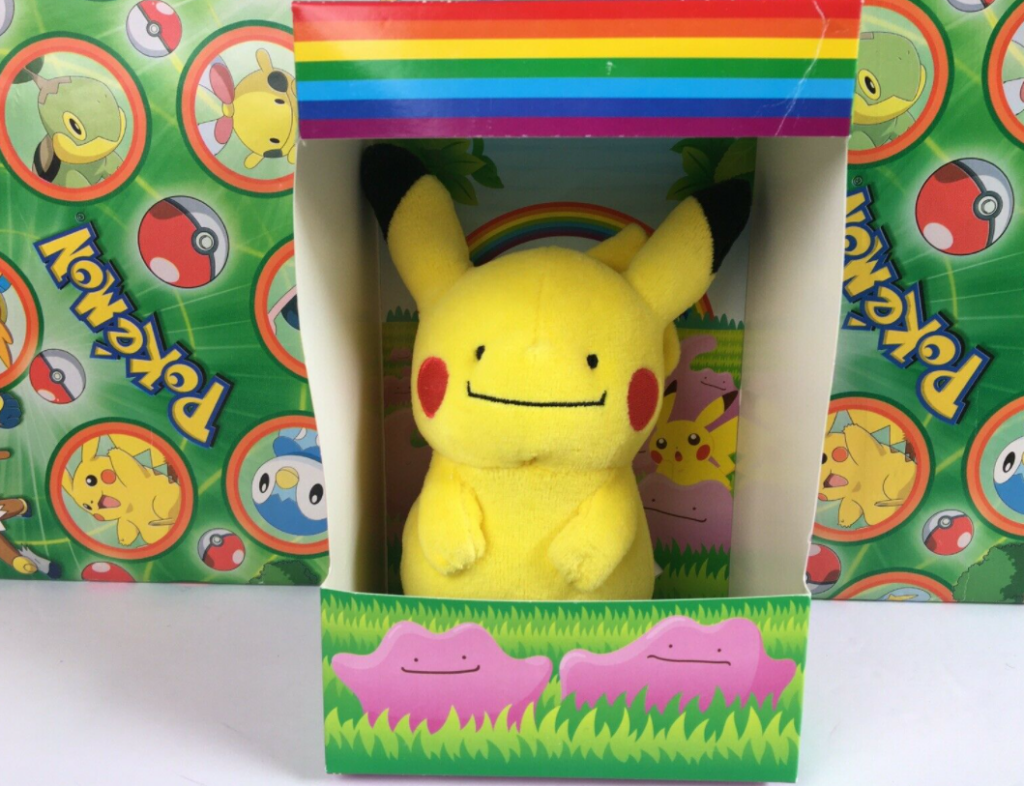 Dittochu Pikachu plush