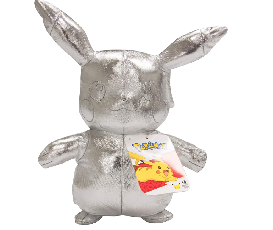 Silver Pikachu Plush