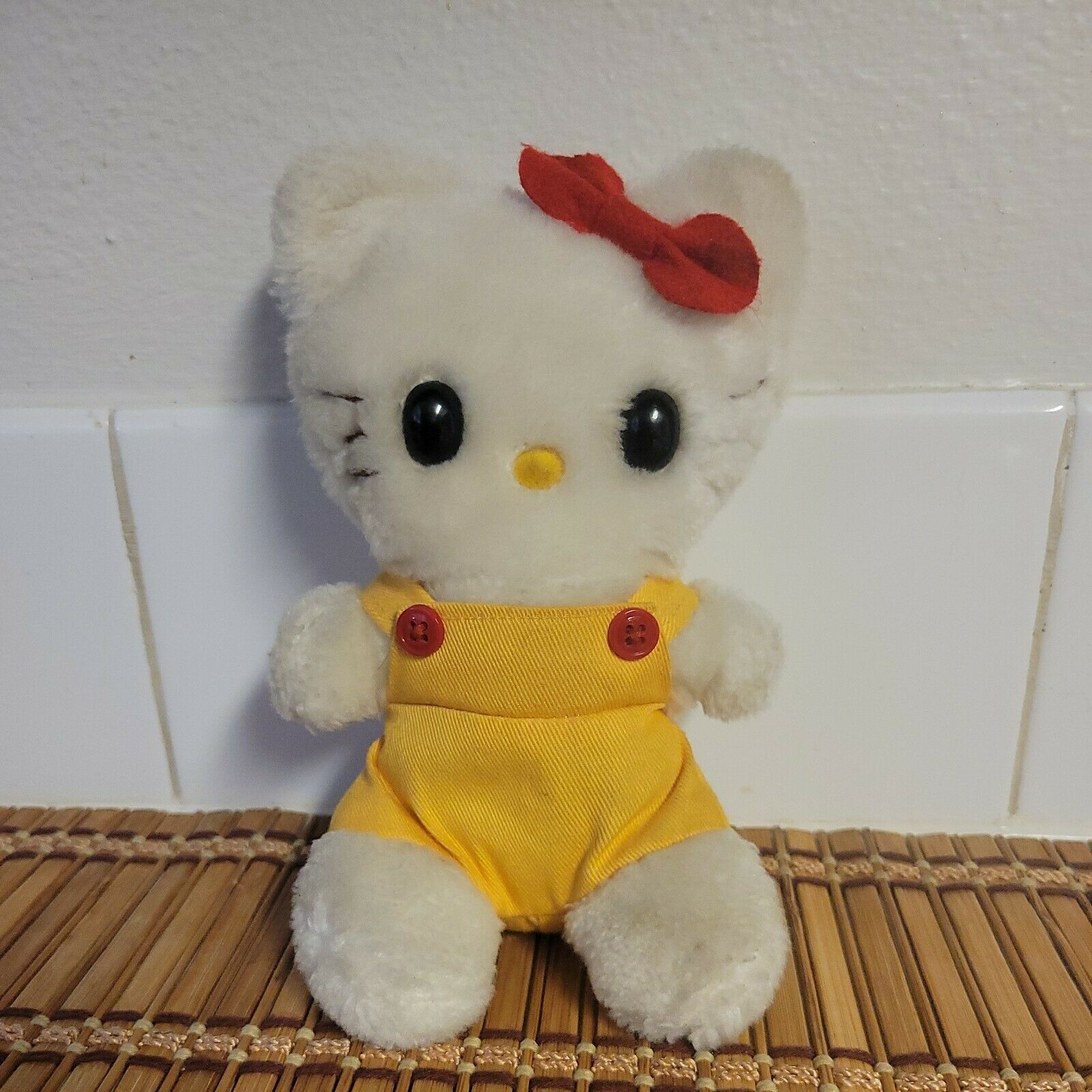 Vintage Sanrio 1983 Hello Kitty Plush Toy