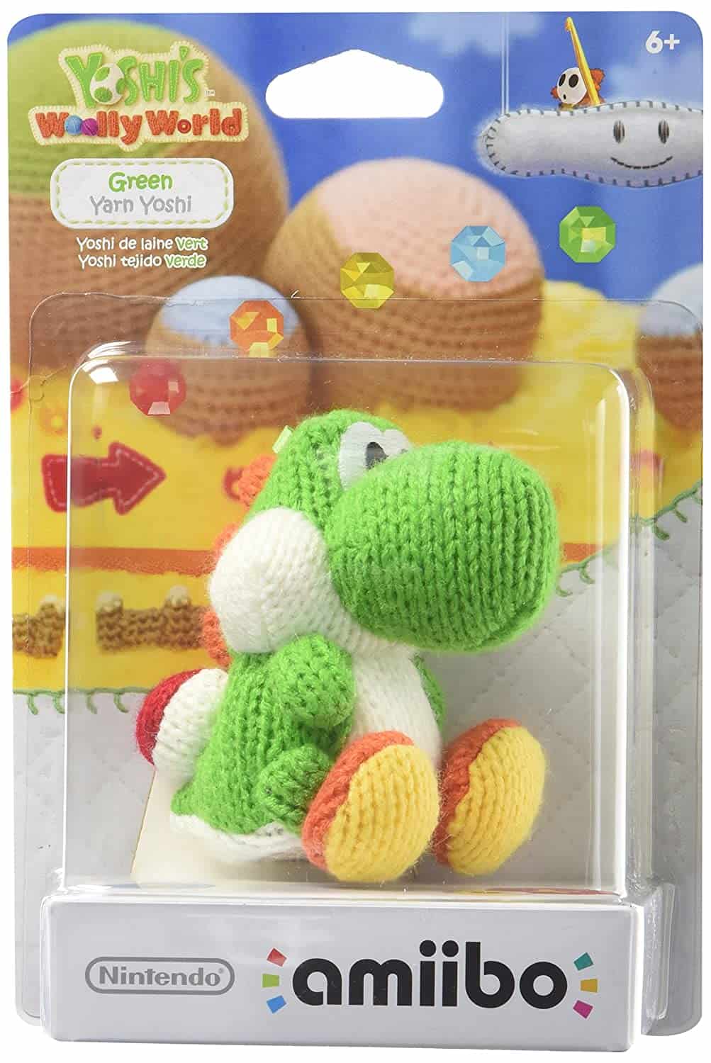 Woolly Yoshi Amiibo Plush