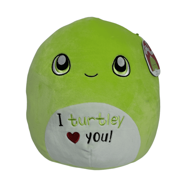 Squishmallows Official Kellytoy Valentines Day Plush 12 inch Henry the Turtle- Ultrasoft Stuffed Animal Plush Toy