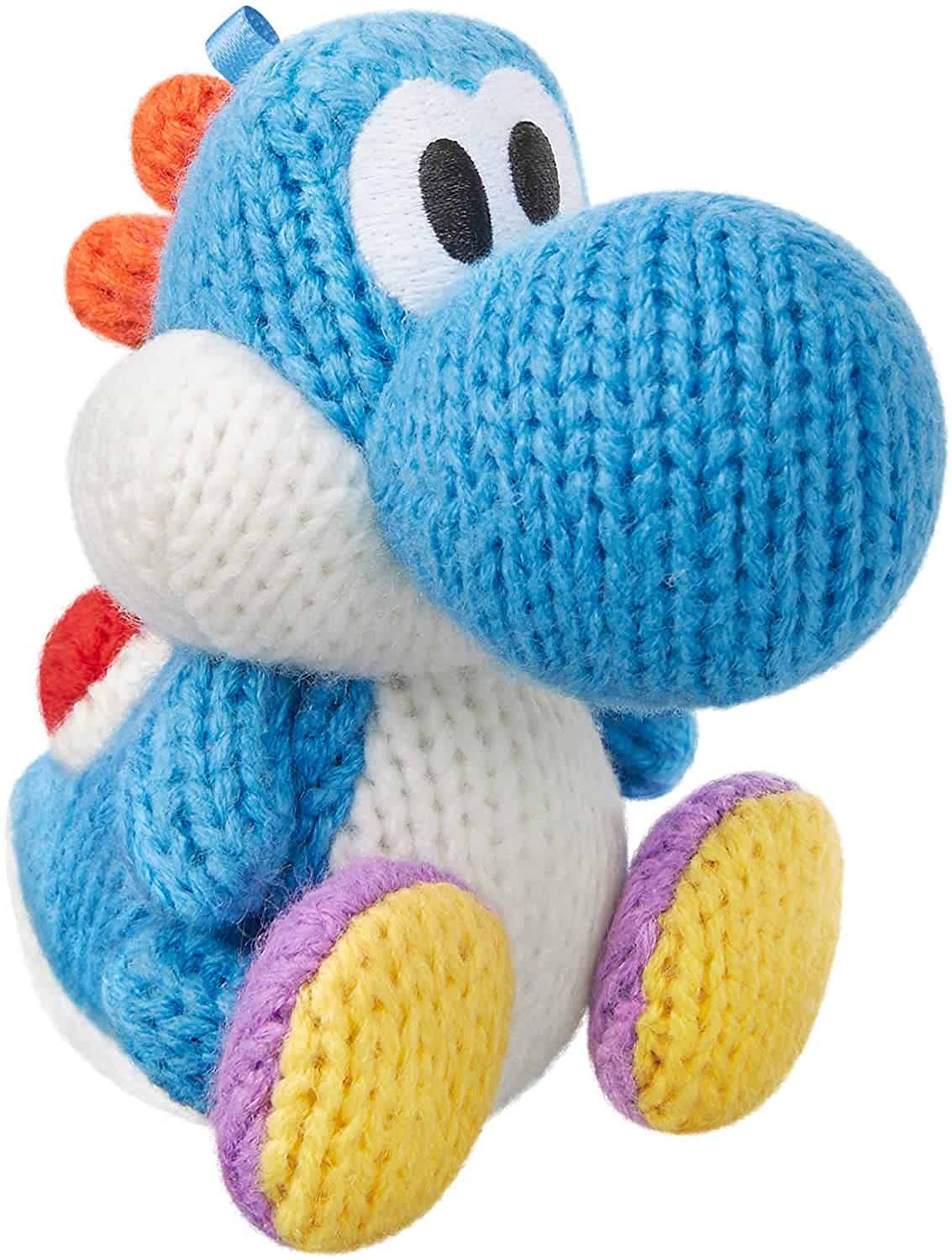 Yarn Yoshi Amiibo Plush