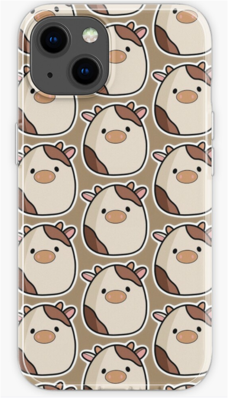 Ronnie the Cow Squishmallow iPhone Case