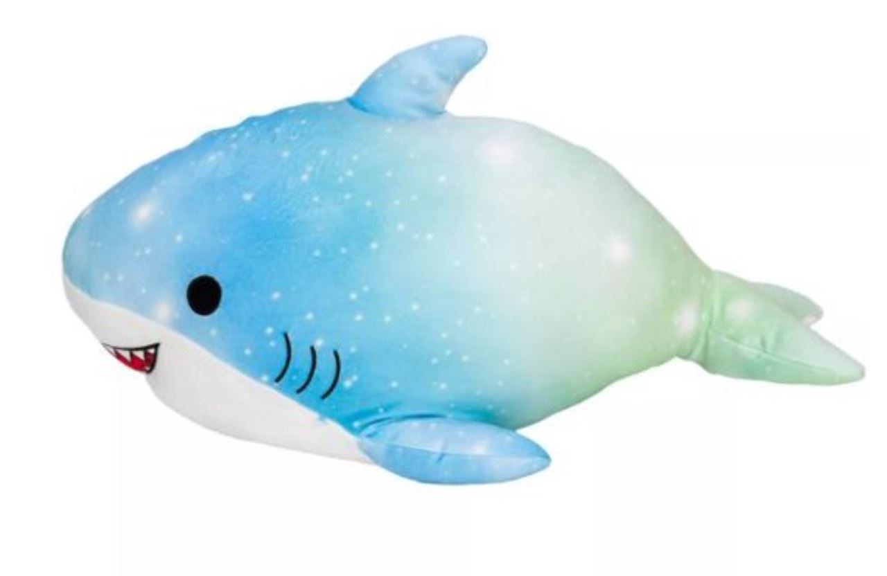 Squishmallow Gordon the Black Tip Shark 8" 2021 UltraSoft Sealife Plush