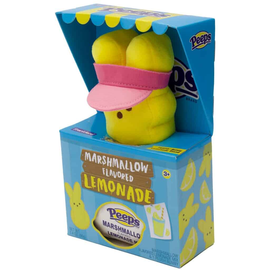 lemonade Peeps plush with accessories