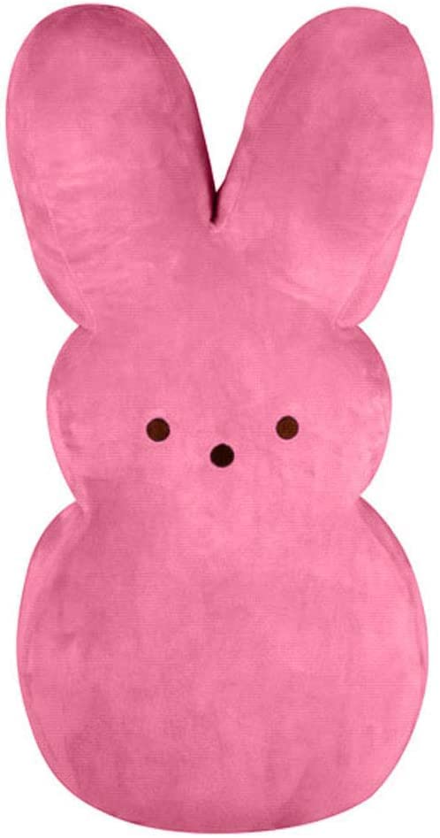 Peeps Bunny 24 Inch Jumbo Plush Stuffed Animal Easter Decoration - Pink