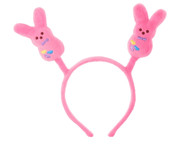 Peeps Plush Bunny Headband Accessory Easter Basket Stuffer