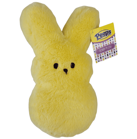 fuzzy yellow Peeps plush