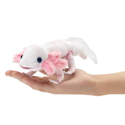 Plushie Axolotl Puppet