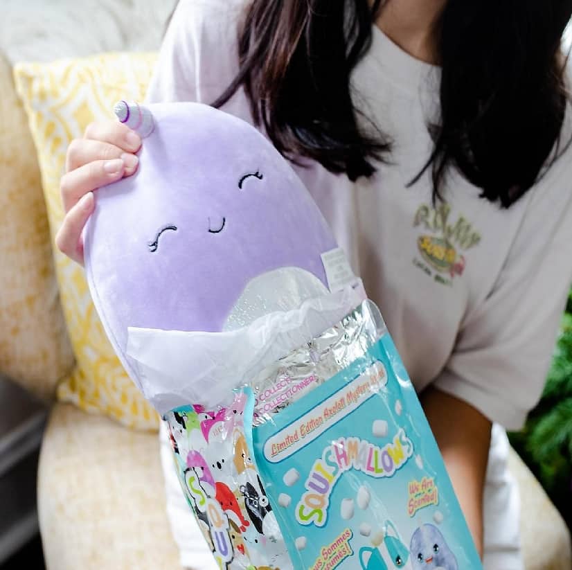 Squishmallow Axolotl Mystery Squad 8 Inch Blind Bag Mini Plush One Random