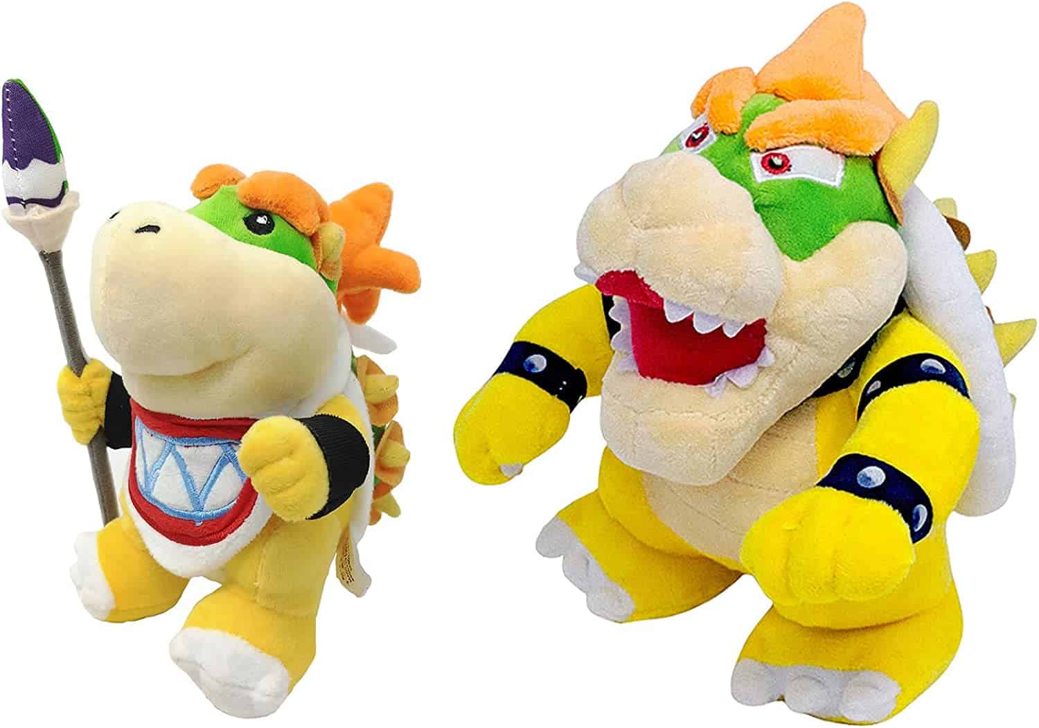 Bowser and Bowser Jr with Paintbrush Set