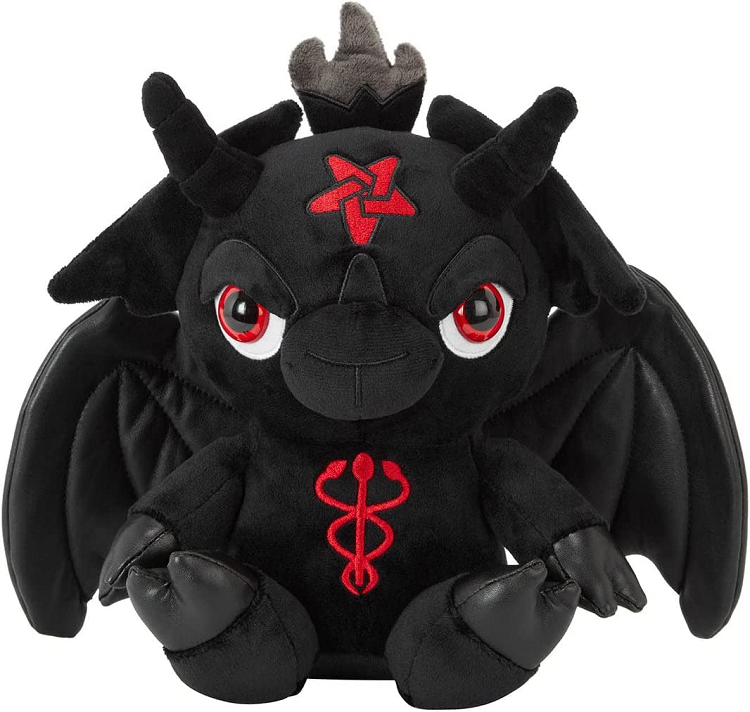 killstar kreeptures baby dark lord baphomet plush