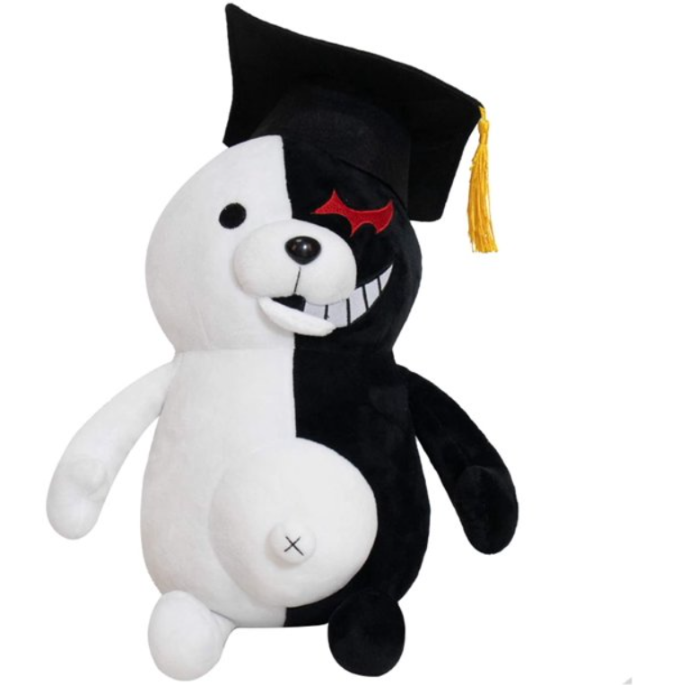 medium danganronpa graduate monokuma plush