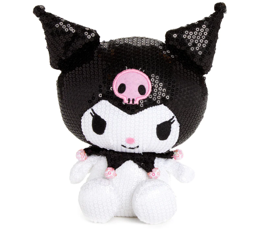 sequin classic kuromi plush