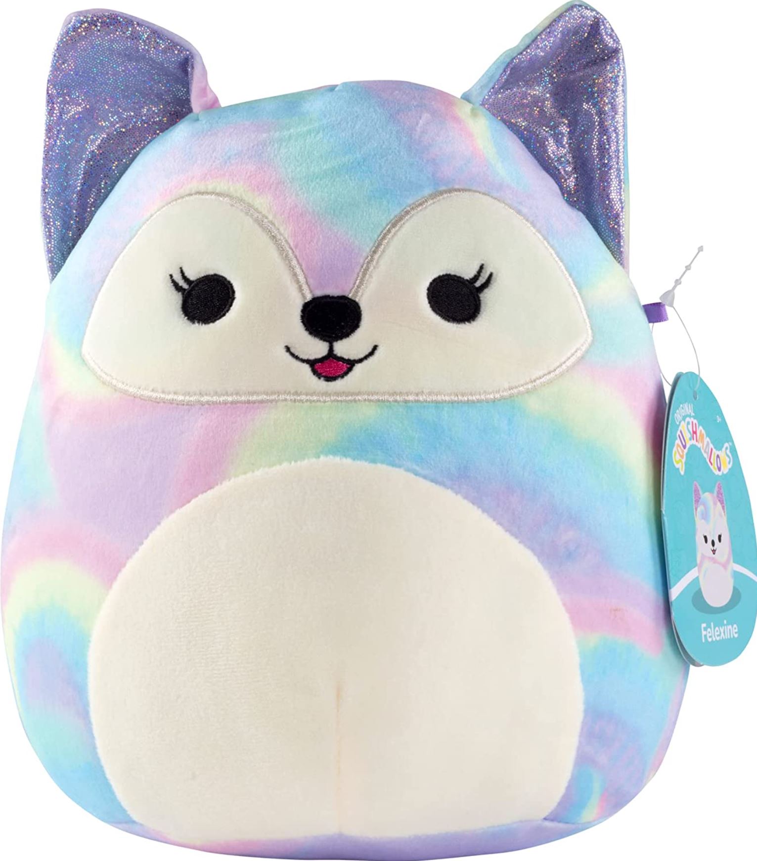 Felixine, the Rainbow Fox Squishmallow