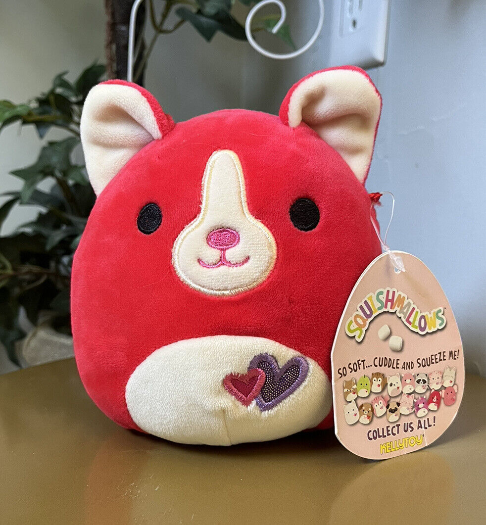 valentine corgi squishmallow