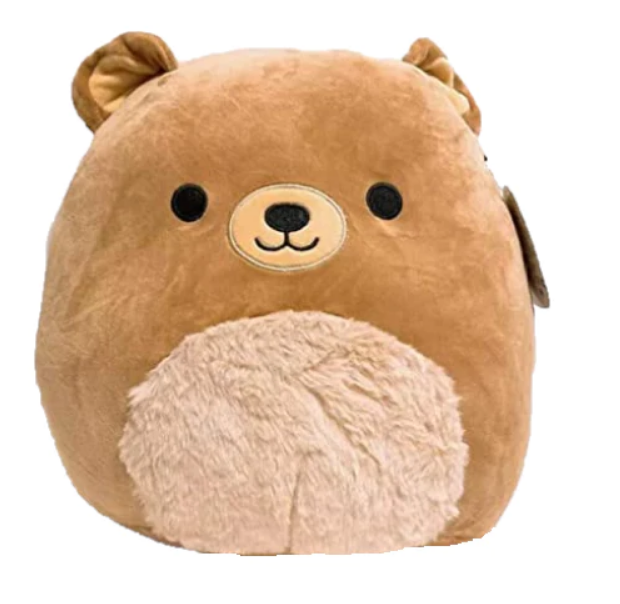 greta the fuzzy brown bear squishmallow