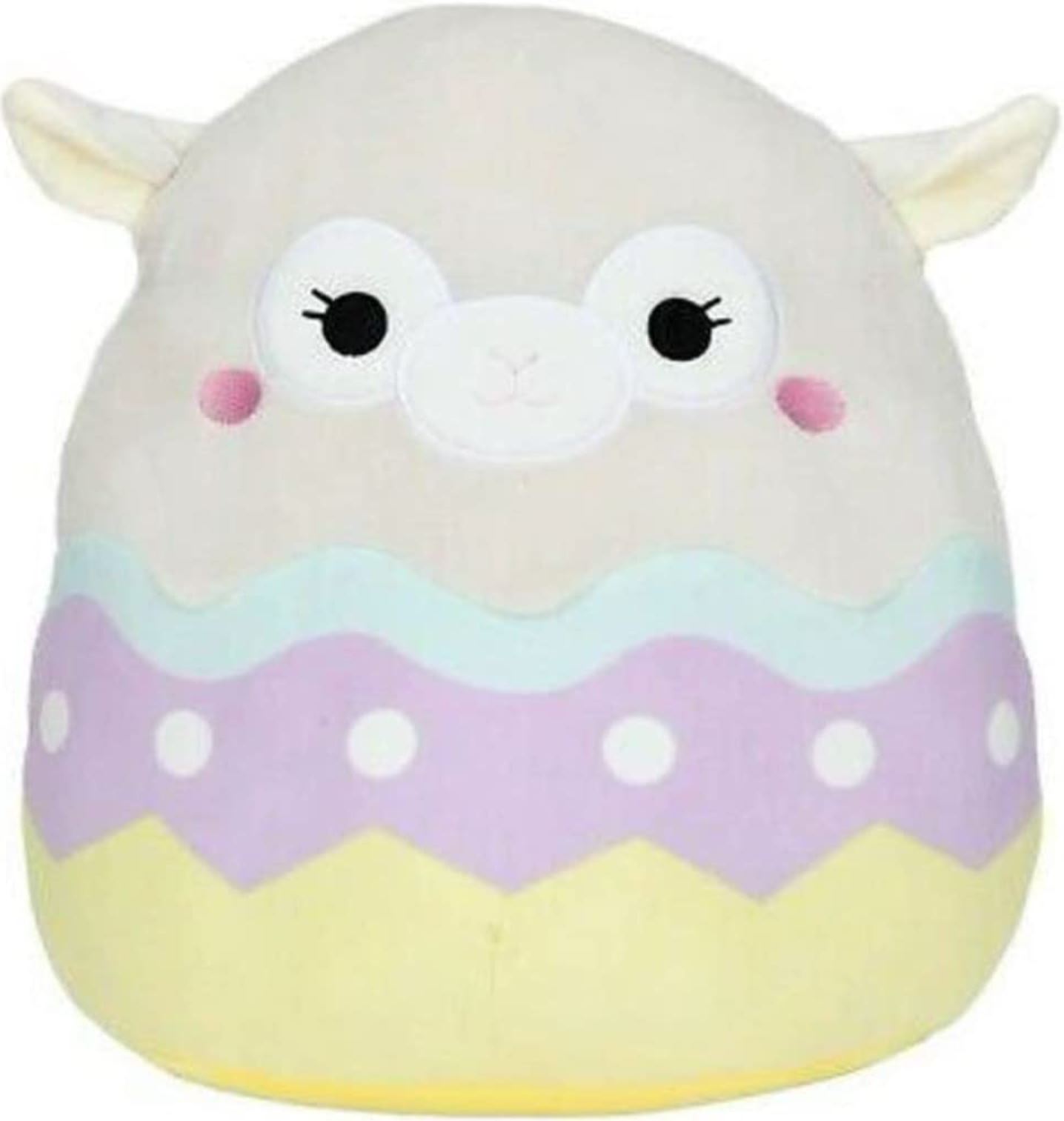 Leah, the Spotted Easter Alpaca Squishmallow