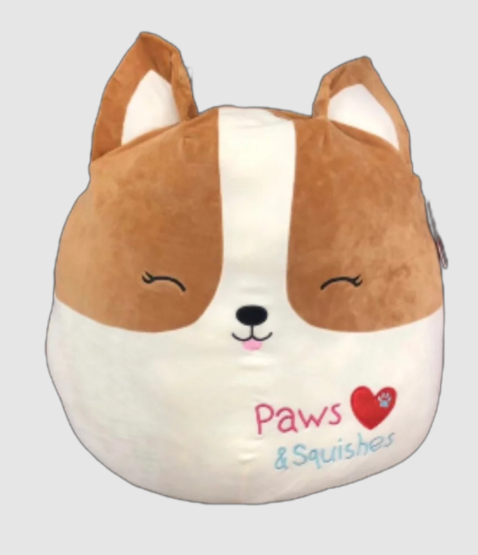 regina, the giant valentine corgi squishmallow