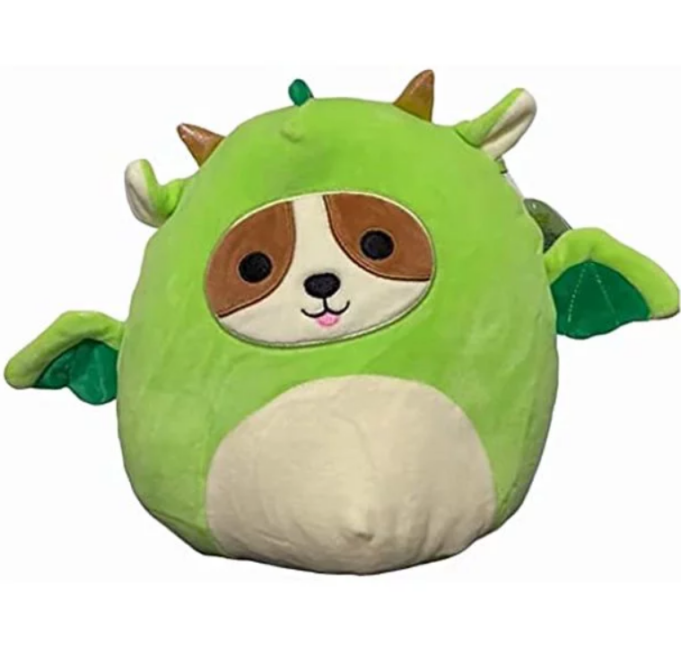 reginald, the corgi in dragon costume squishmallow