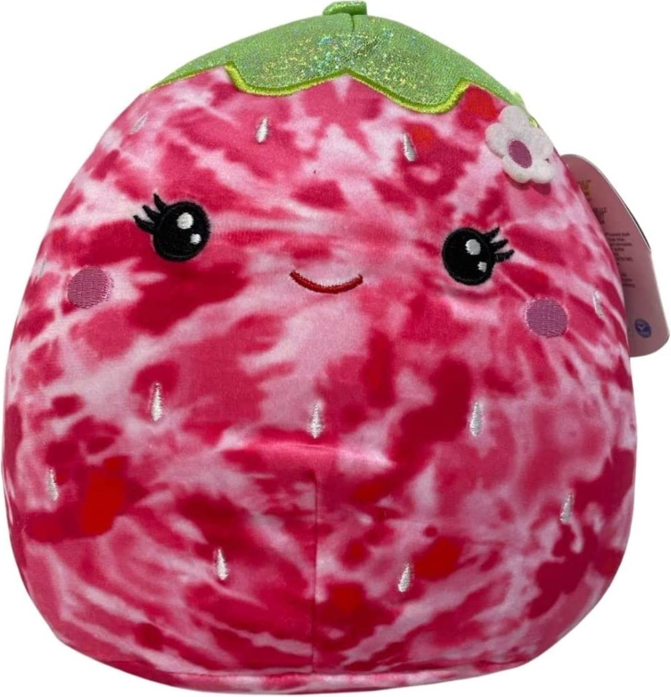 Reva, the Marbled Strawberry Squishmallow