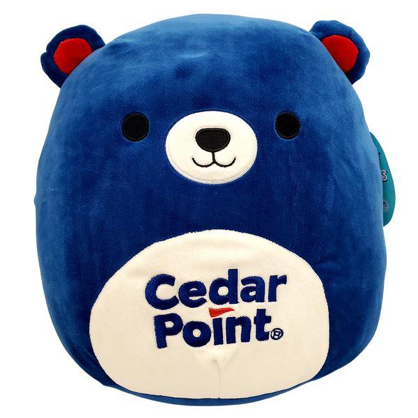 squishmallows ryder the blue bear plush cedar point