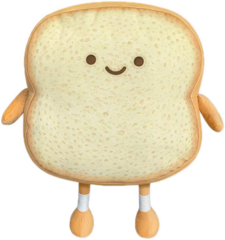 Toast Bread Pillow Funny Food Plush Toy Pillows