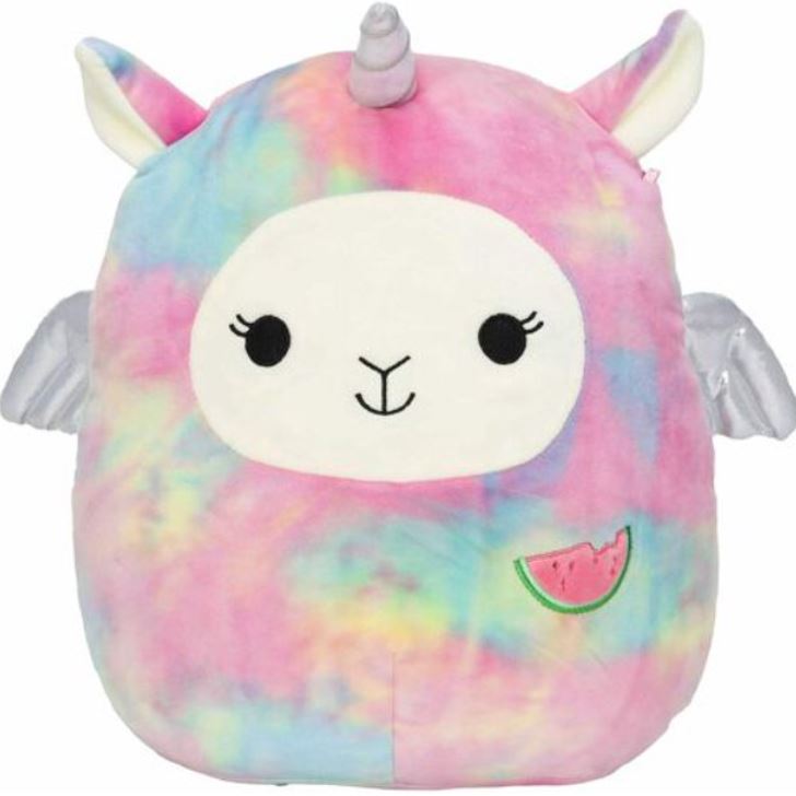 Lucy-May, the Rainbow Llamacorn Hybrid Squishmallow