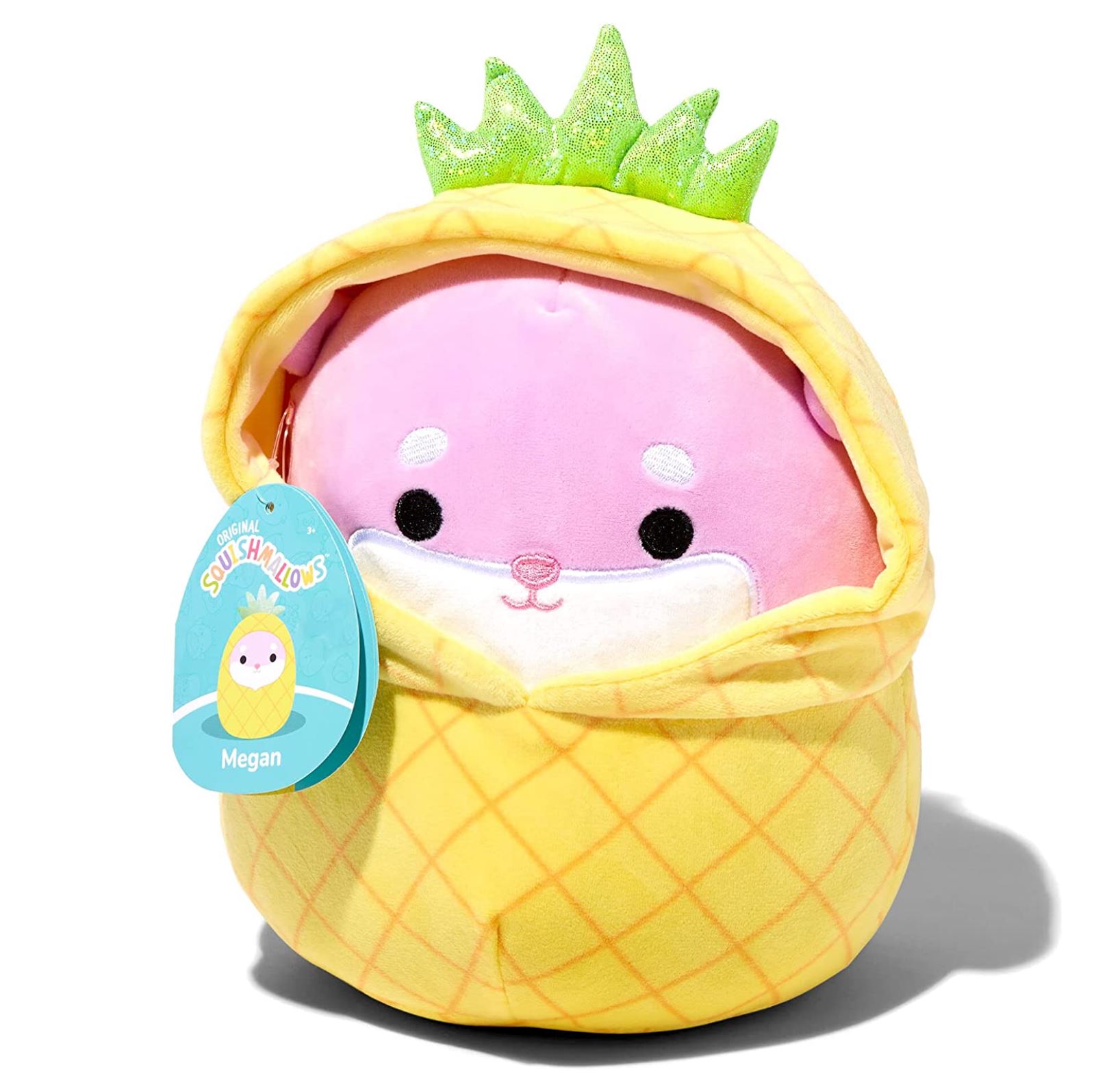 Megan, the Hamster Pineapple Hybrid Squishmallow