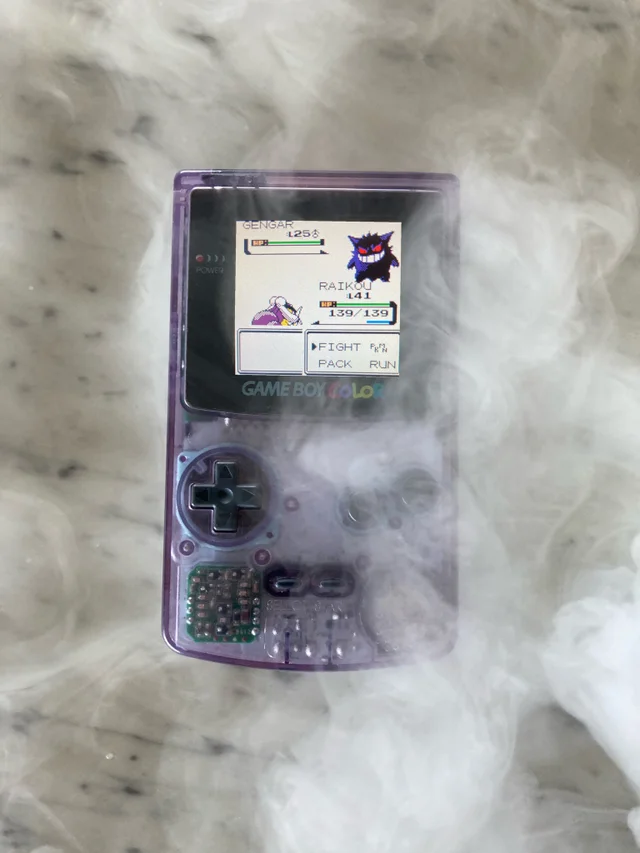 Gengar first appearance with red eyes : r/Gameboy