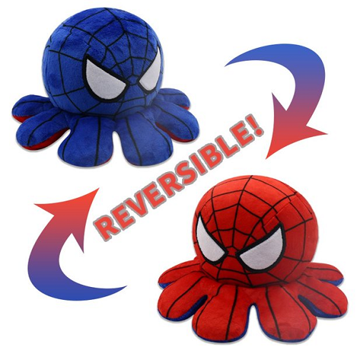 The Reversible Octopus Plush Toy, Spiderman