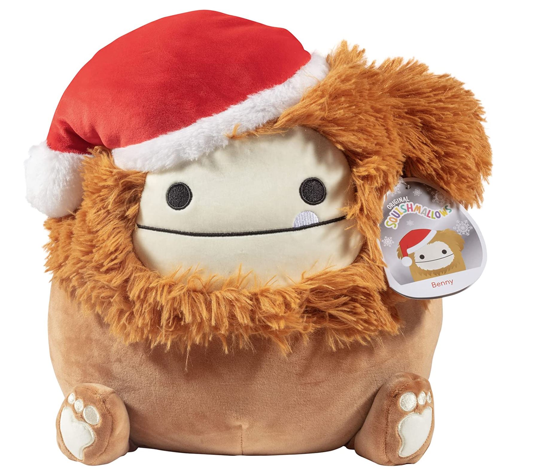 Benny, the Brown Bigfoot Squishmallow