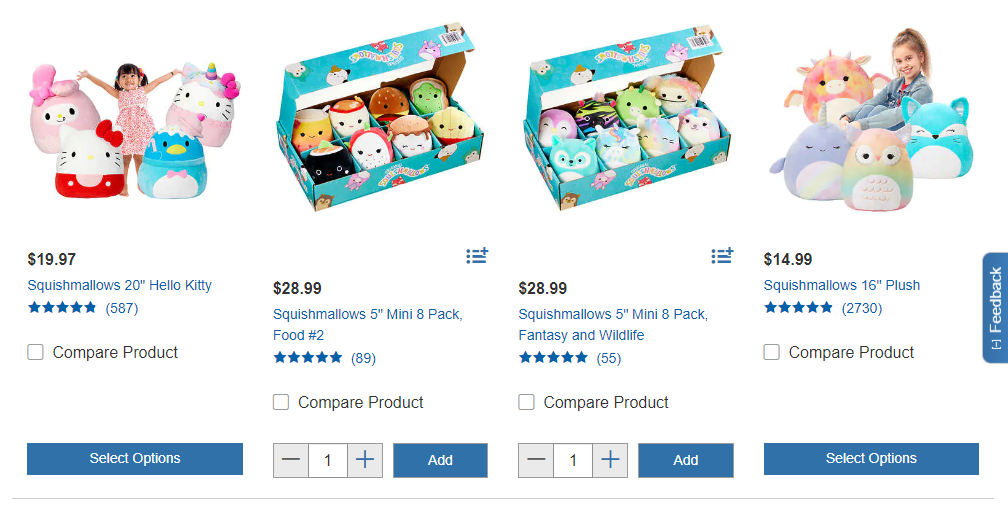 costco squishmallows