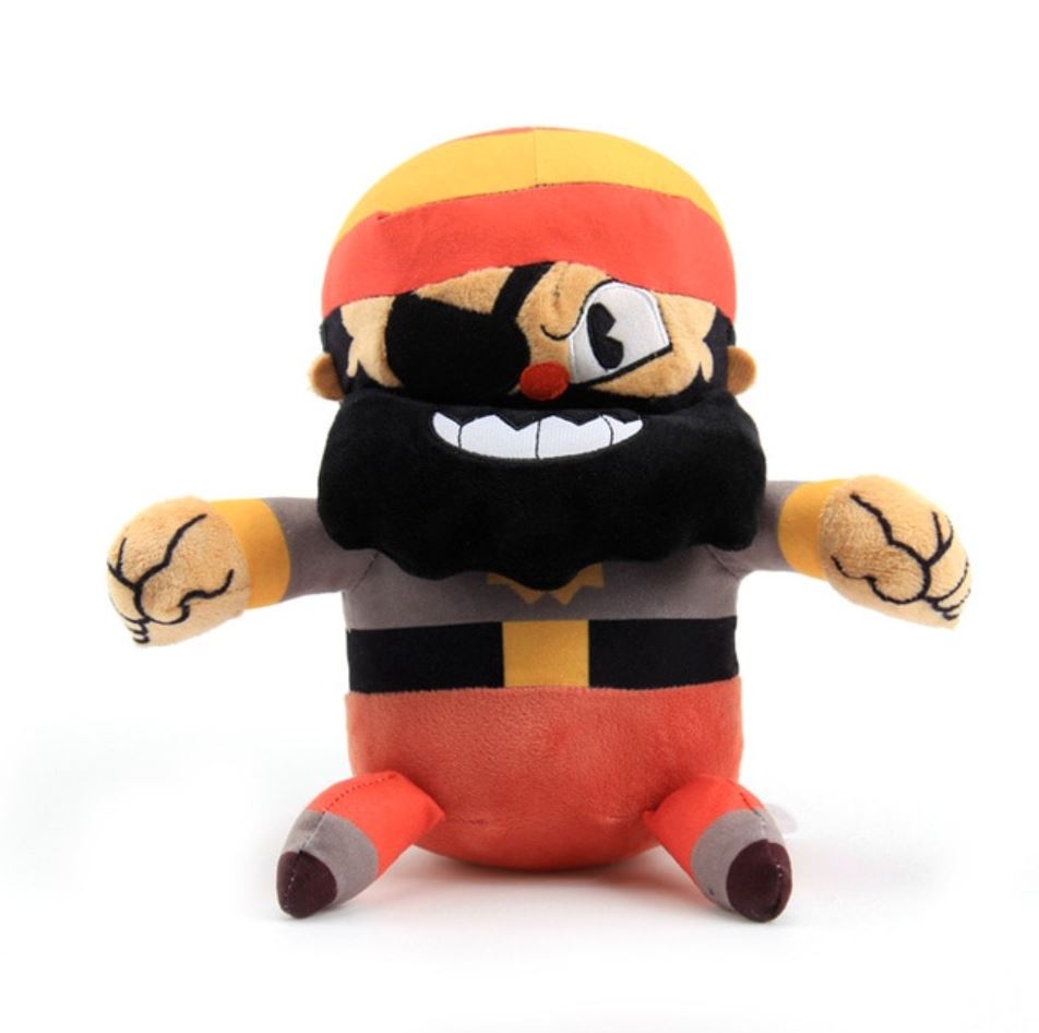 Cuphead Captain Brineybeard Plush