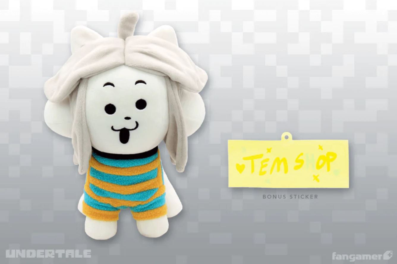 Undertale Original Temmie Plush