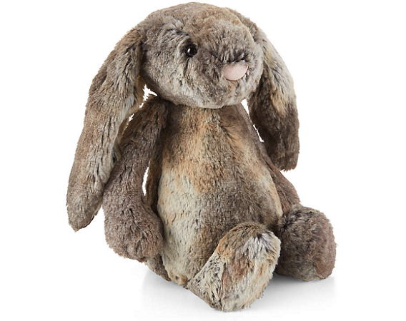 bashful woodland bunny plush