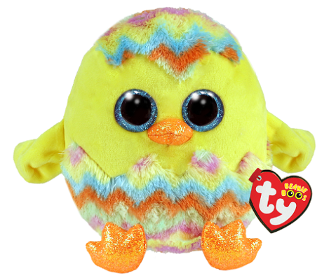 beanie boo corwin chick plush