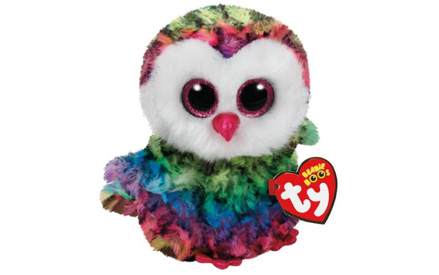 beanie boo owen owl plush