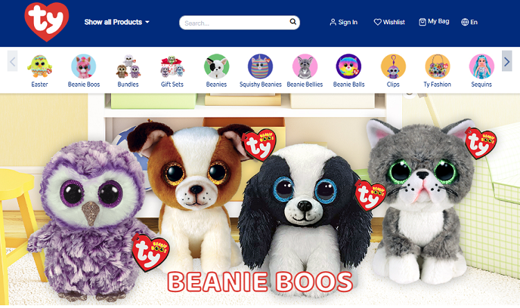 beanie boos store