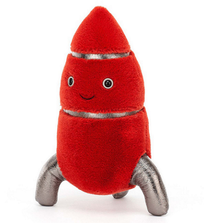 jellycat cosmopop rocket plush