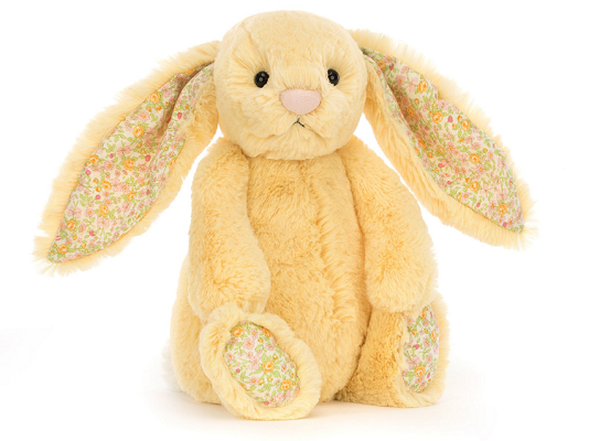 jellycat lemon bunny plush