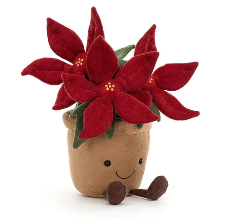 jellycat poinsettia plush