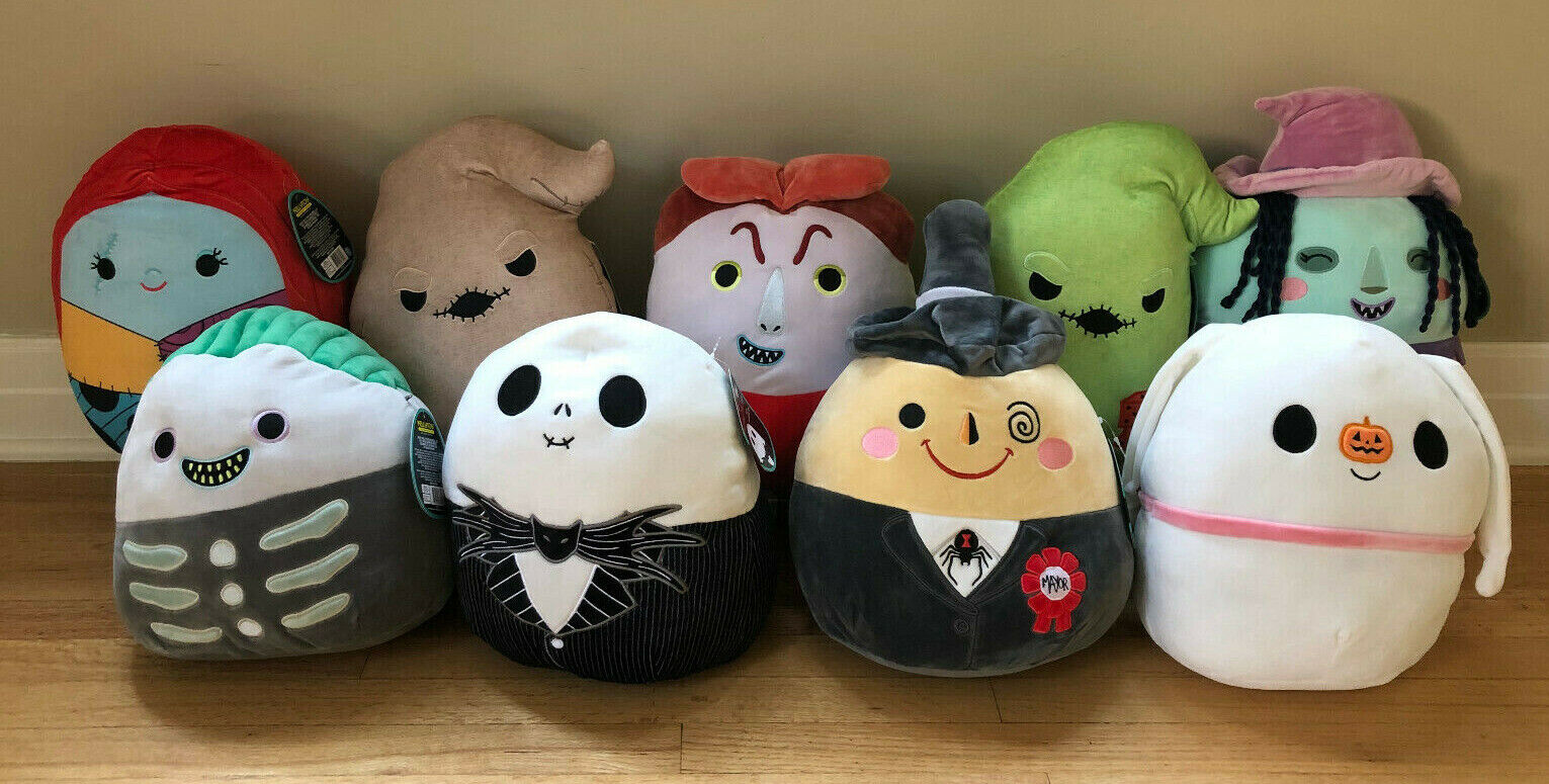 the nightmare before christmas squishmallow collection 