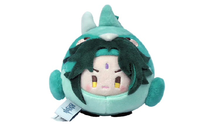 Teyvat Zoo Dango Dumplings Plushie Keychain - Xiao